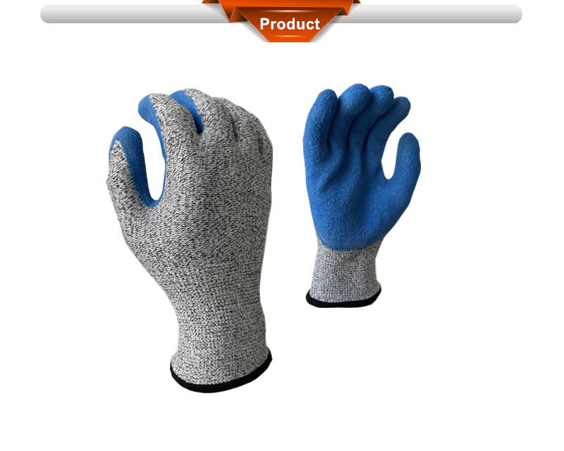 cut resistant glove latex