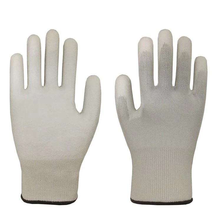 Pu Dipped Cut Resistant Level 3 Safety Gloves